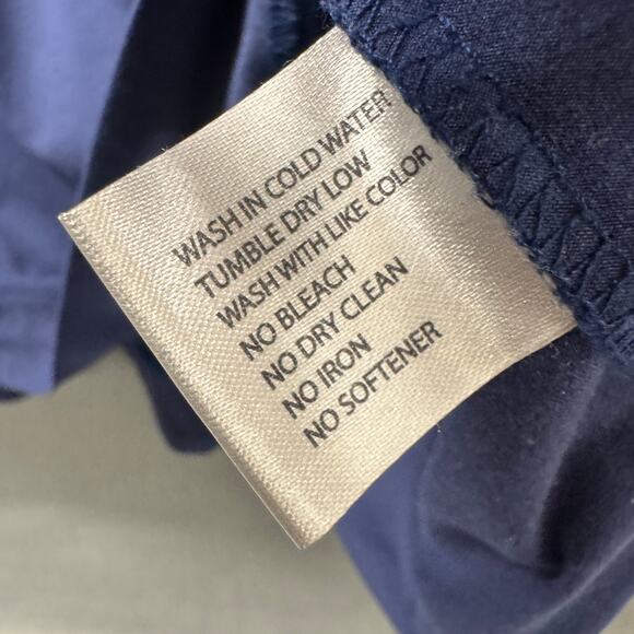 Rhoback 1/4 Zip Mens 3XL Blue Q-Zip Pullover Golf Activewear Pink Collar - Picture 6 of 8